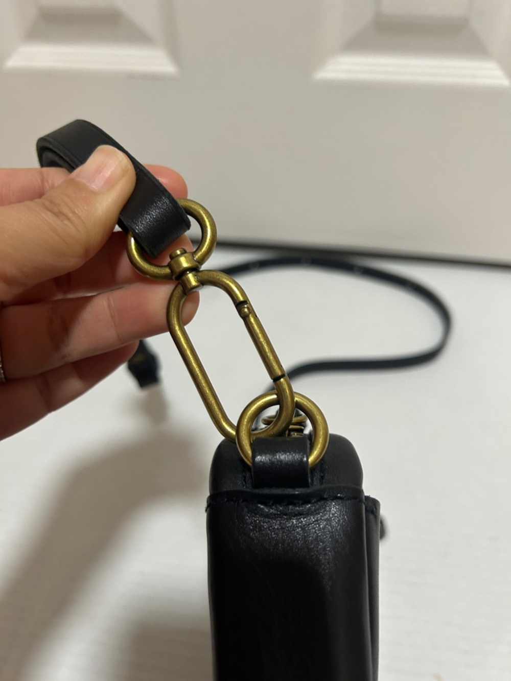 Madewell Carabiner Mini Crossbody Bag - Picture 6 of 11
